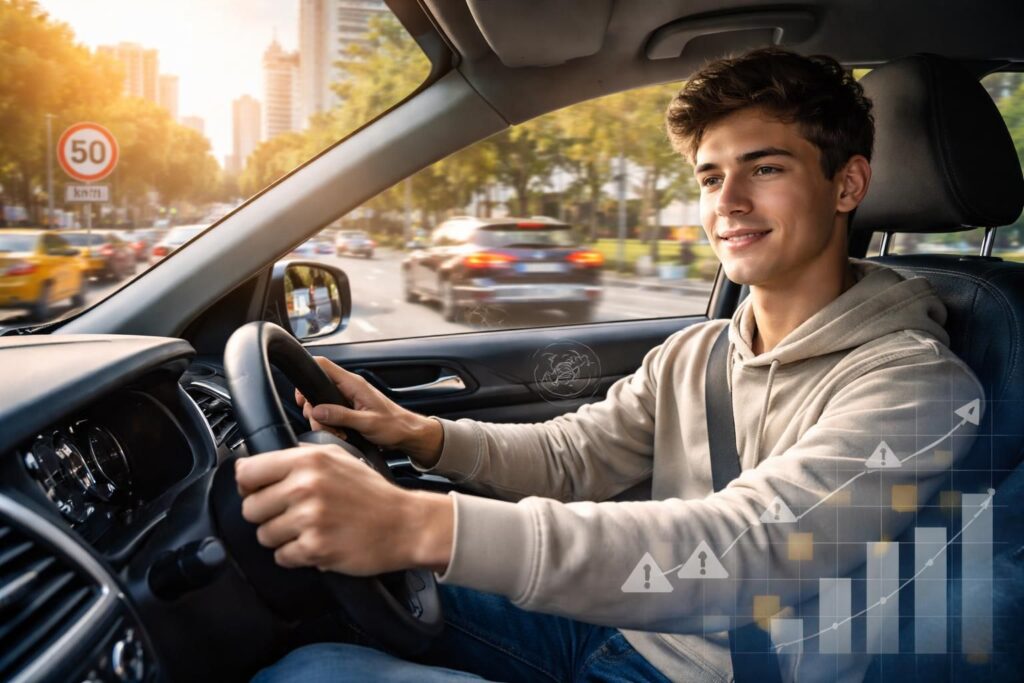 découvrez pourquoi les jeunes conducteurs ont des tarifs d'assurance automobile plus élevés et comment maîtriser ces coûts.