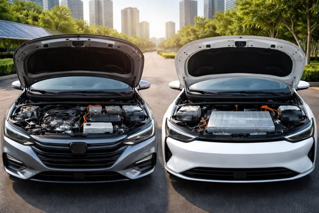 découvrez les principales différences entre une voiture hybride et une voiture électrique pour mieux choisir votre futur véhicule écologique.